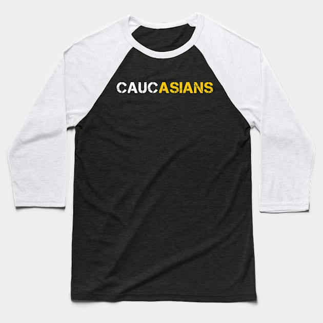 Caucasians Baseball T-Shirt by Brono